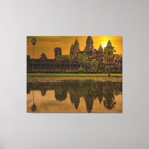 Impressão Em Tela Templo Khmer do Camboja