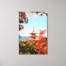 Templo Santuário Kiyomizudera Outono Viagem Japão