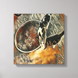 Impressão Em Tela Tempo de Alimentação! - Trim. Castanho