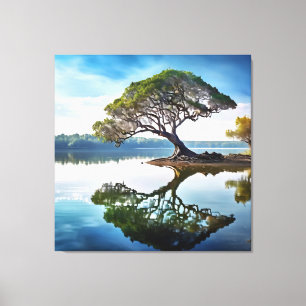 Impressão Em Tela Tempo de Reflexões