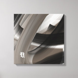 Impressão Em Tela Tendência de Arte Abstrata Sussurro Suave da Terra