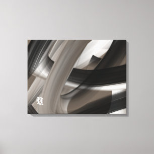 Impressão Em Tela Tendência de Arte Abstrata Sussurro Suave da Terra