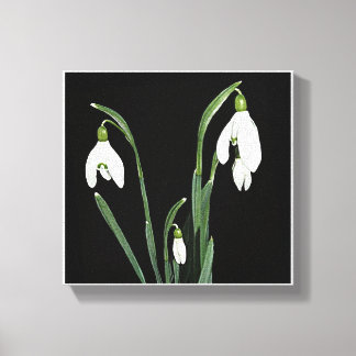 Impressão Em Tela Tendência moderna e minimalista da arte das flores