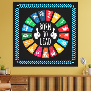 Impressão Em Tela Tendência moderna, inspiradora, mantém-lhe a sua p