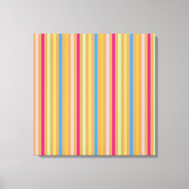 Impressão Em Tela Tendência Sala Design 2016 Bandas Negrito LG2 (Frente)