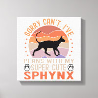 Tenho planos com meu gato Sphynx