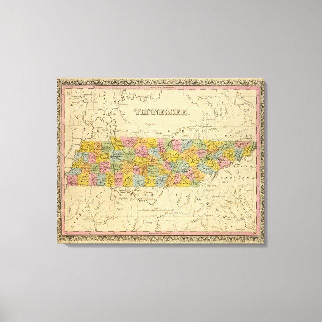 Impressão Em Tela Tennessee 6 (Frente)