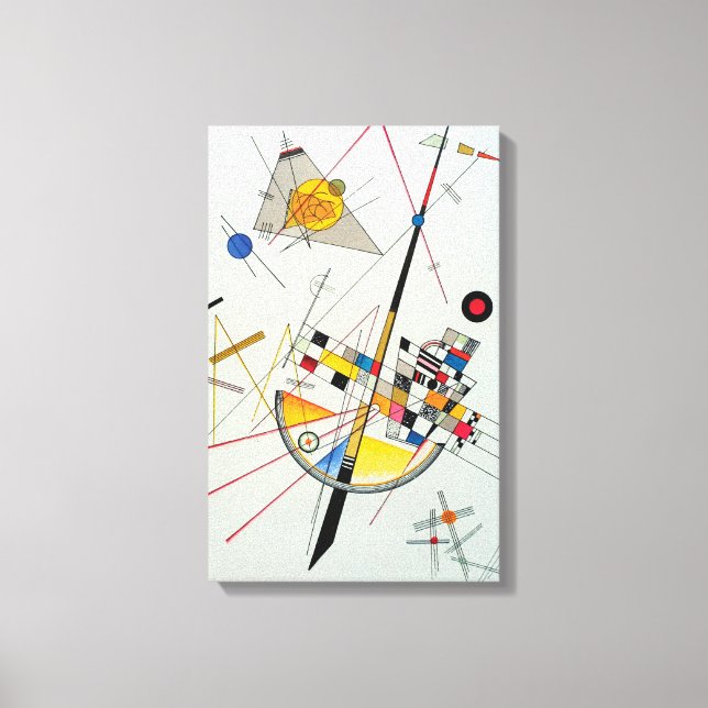 Impressão Em Tela Tensão Delicada por Wassily Kandinsky (Frente)