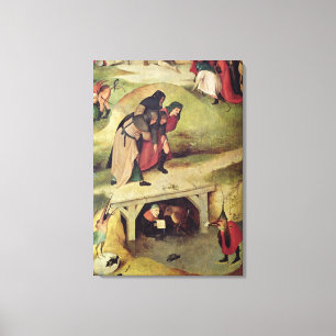 Impressão Em Tela Tentação de St Anthony