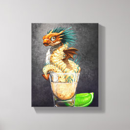 Impressão Em Tela Tequila Dragon 8x10 Tela de impressão