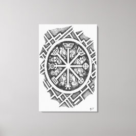 Impressão Em Tela Terceiro pentáculo de Mercúrio