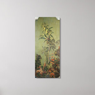 Impressão Em Tela Terra, de uma série de painéis retratando