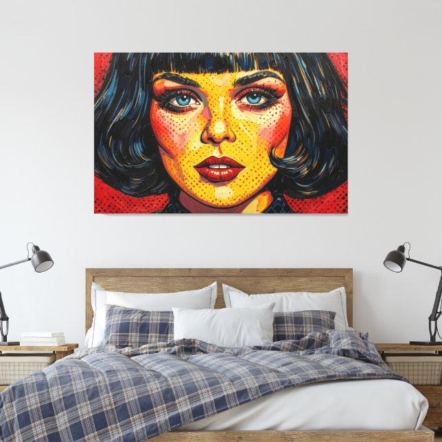 IMPRESSÃO EM TELA TERRA DESOLADA GÓTICA 4 (Insitu(Quarto))