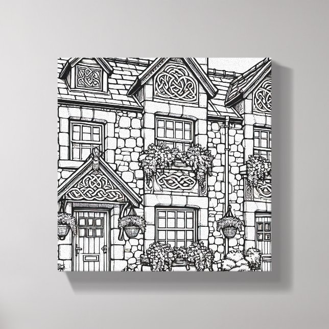 Impressão Em Tela Terrace House #11 (Frente)