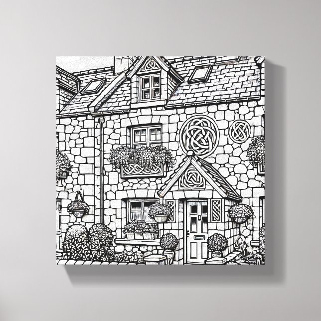 Impressão Em Tela Terrace House #20 (Frente)