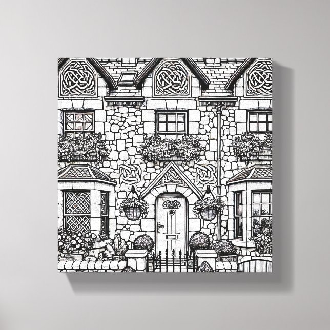 Impressão Em Tela Terrace House #21 (Frente)