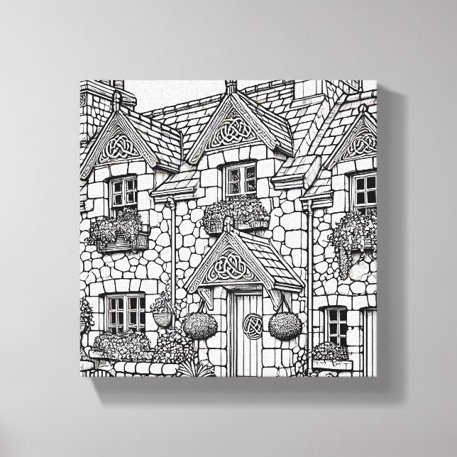 Impressão Em Tela Terrace House #22 (Frente)