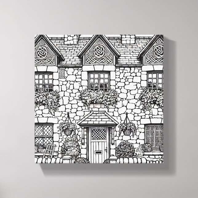 Impressão Em Tela Terrace House #25 (Frente)