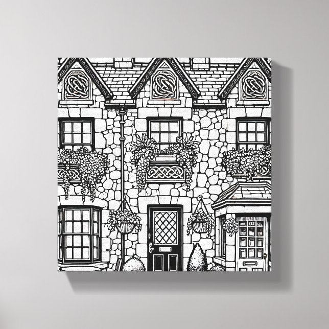 Impressão Em Tela Terrace House #28 (Frente)