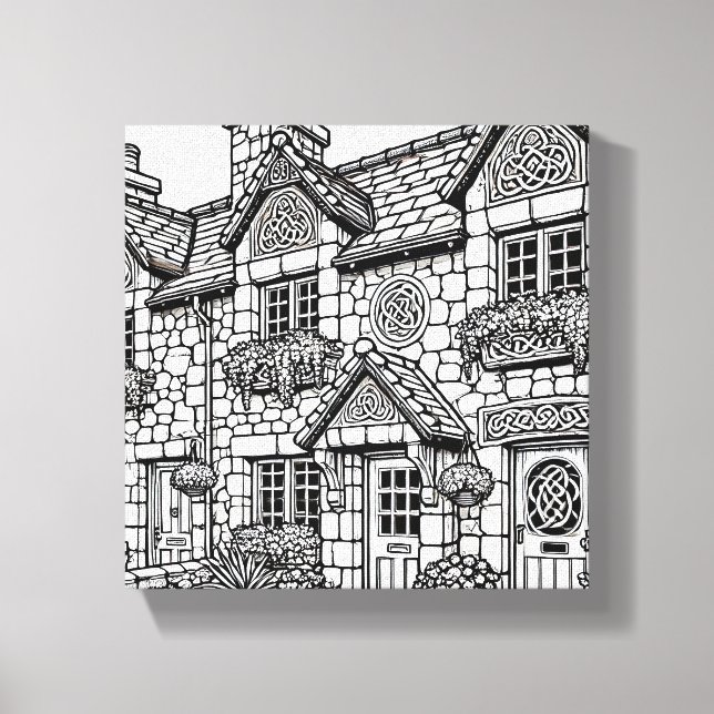 Impressão Em Tela Terrace House #31 (Frente)