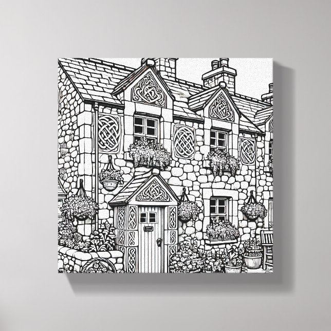 Impressão Em Tela Terrace House #35 (Frente)