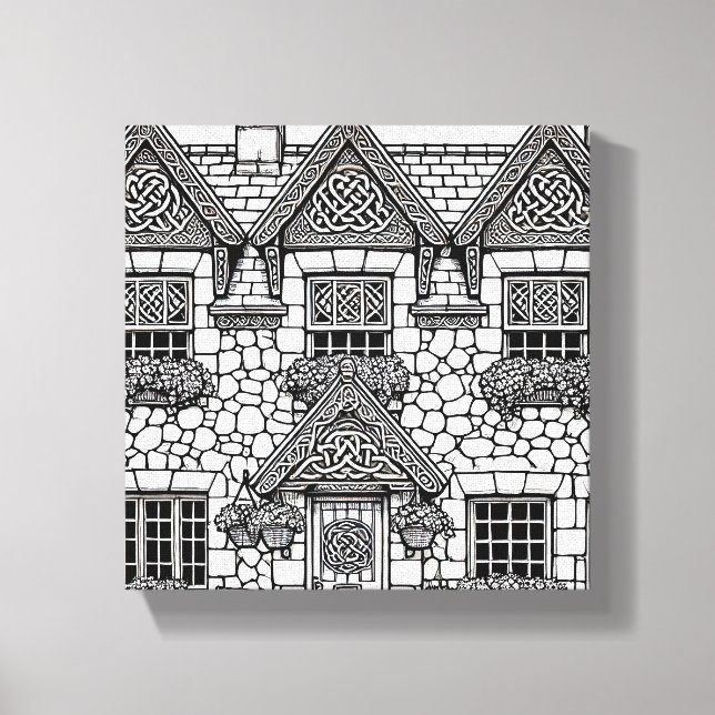 Impressão Em Tela Terrace House #44 (Frente)