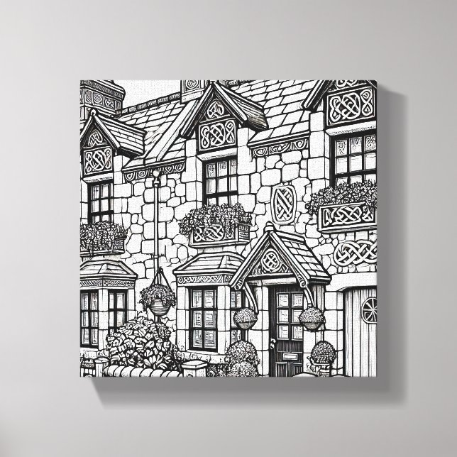 Impressão Em Tela Terrace House #46 (Frente)