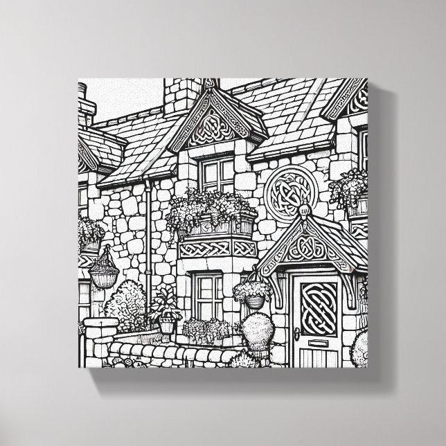 Impressão Em Tela Terrace House #50 (Frente)