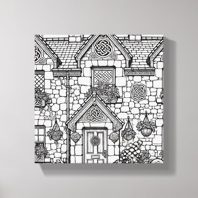 Impressão Em Tela Terrace House #7 (Frente)