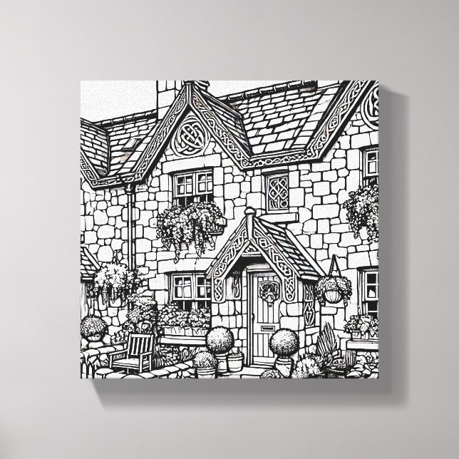 Impressão Em Tela Terrace House #8 (Frente)