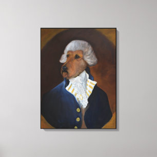 Impressão Em Tela Terrier irlandês "cavalheiro "