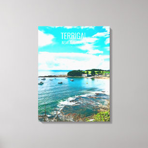 Impressão Em Tela Terrigal Central Costa NSW Austrália