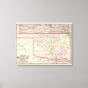 Impressão Em Tela Território indiano