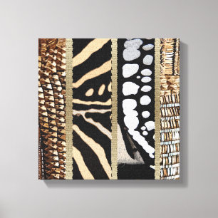 Impressão Em Tela Teste padrão africano abstrato