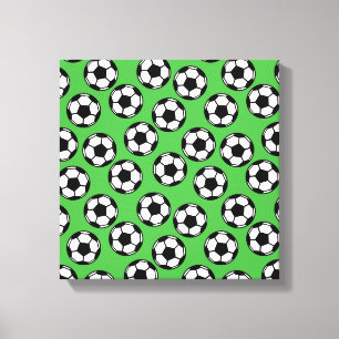 Impressão Em Tela Teste padrão das bolas de futebol