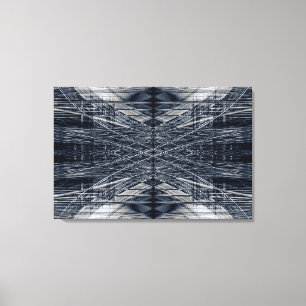 Impressão Em Tela Teste padrão futurista abstrato