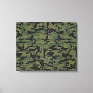 Impressão Em Tela Teste padrão verde do camo
