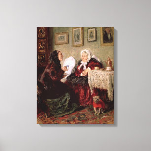 Impressão Em Tela Tete-a-Tete, 1909
