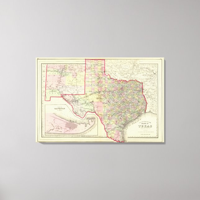 Impressão Em Tela Texas 12 (Frente)