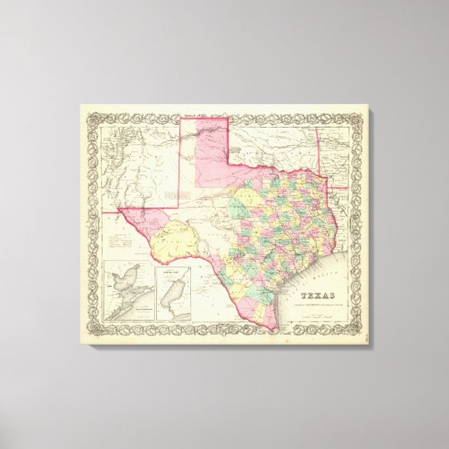 Impressão Em Tela Texas 7 (Frente)