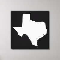 Texas em branco e preto