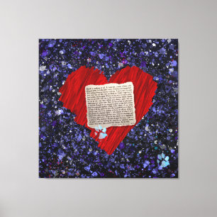 Impressão Em Tela Texto 1827 de Henry Scot Holland do falecimento da