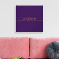 Texto Personalizável Elegante | Dourado e profundo