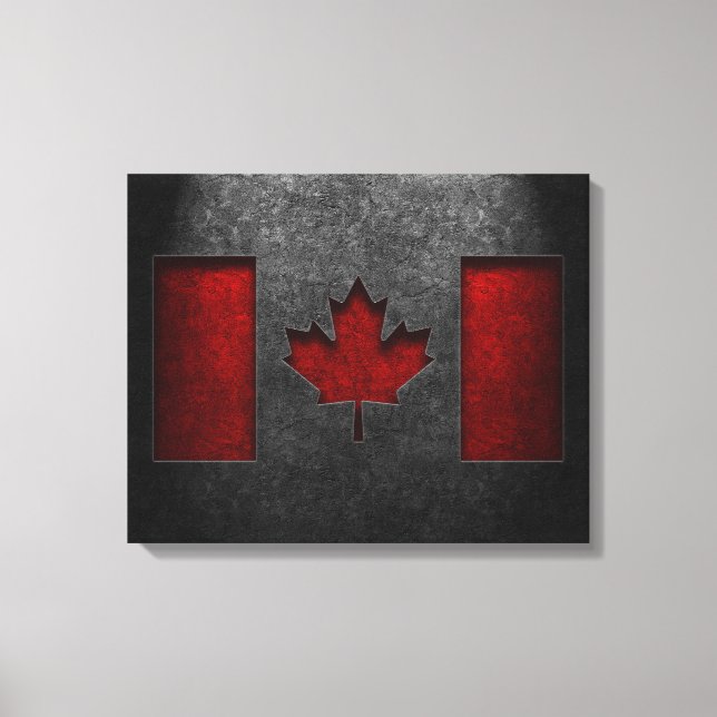 Impressão Em Tela Textura canadense de pedra (Frente)
