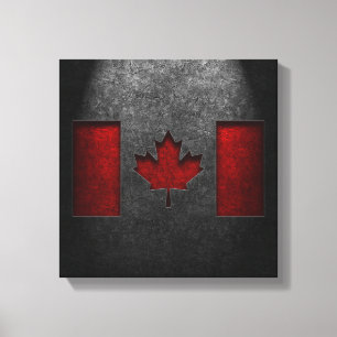 Impressão Em Tela Textura canadense de pedra