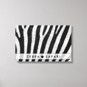 Impressão Em Tela Textura legal de padrão zebra