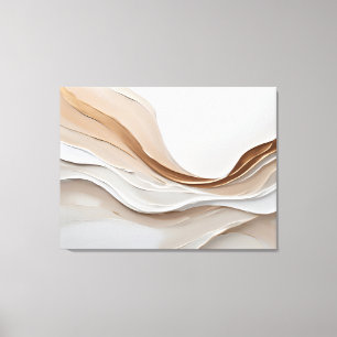 Impressão Em Tela Texturas de Abstrato minimalista horizontal