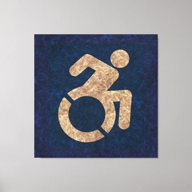 Impressão Em Tela Texturizado deficiente (Frente)