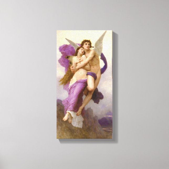 Impressão Em Tela The abduction of Psyche – William Bouguereau   (Frente)