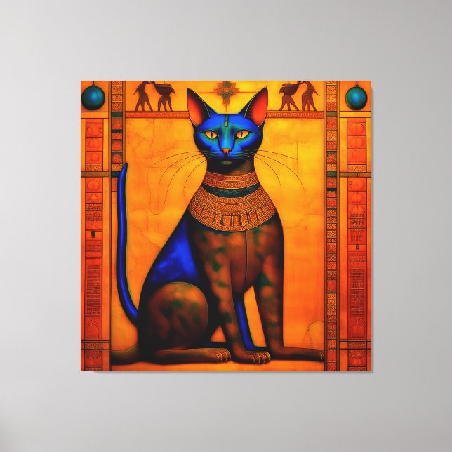 Impressão Em Tela The Ancient Egyptian Cat Bastet (Frente)